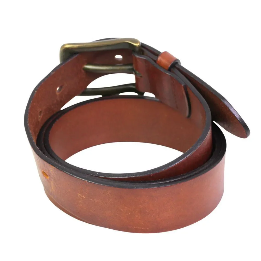 Levi's SADDLE BROWN REAL LEATHER 1 3/8